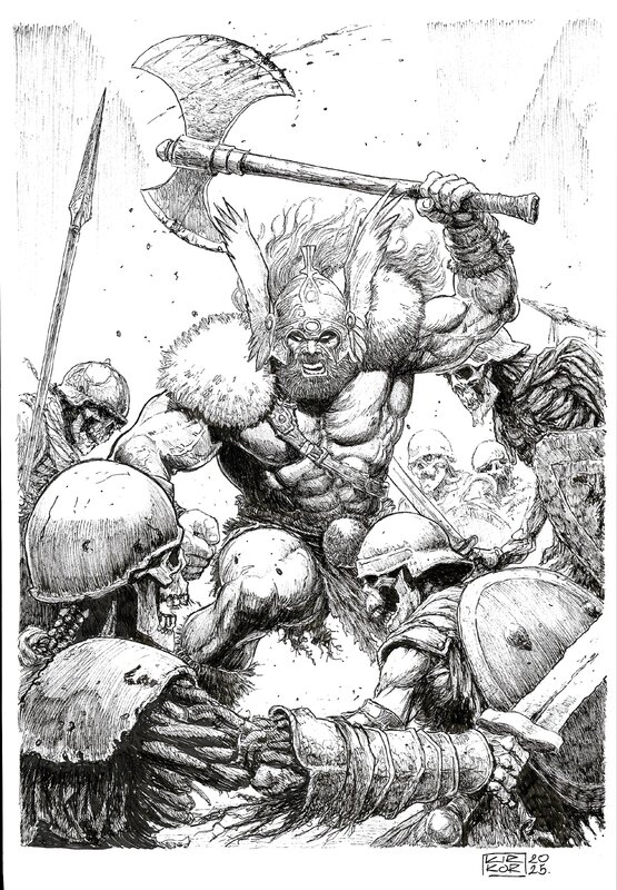 Karl Wagner's Kane by Arkadiusz Klimek - Original Illustration