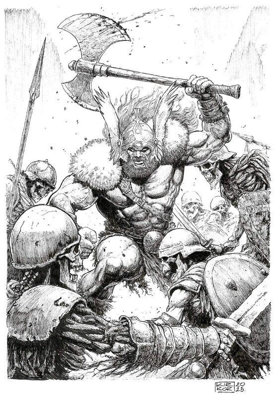Karl Wagner's Kane by Arkadiusz Klimek - Original Illustration