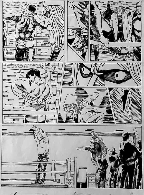 Frederik Peeters, L'oeil fou du derviche - Comic Strip