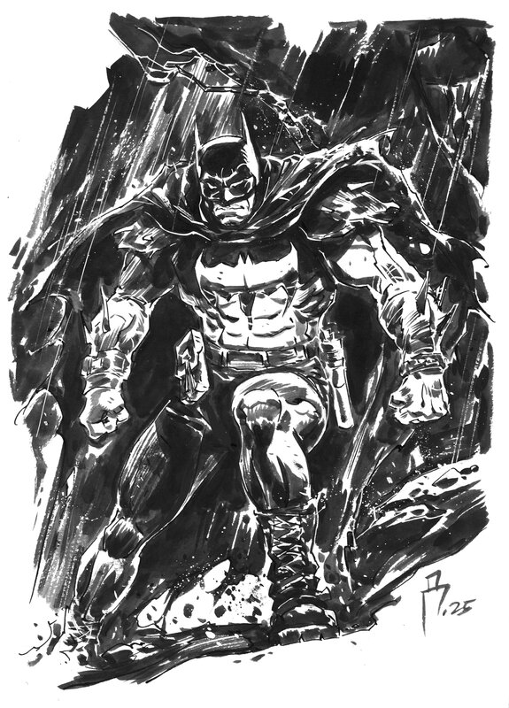 En vente - Batman par Darko Perovic - Illustration originale
