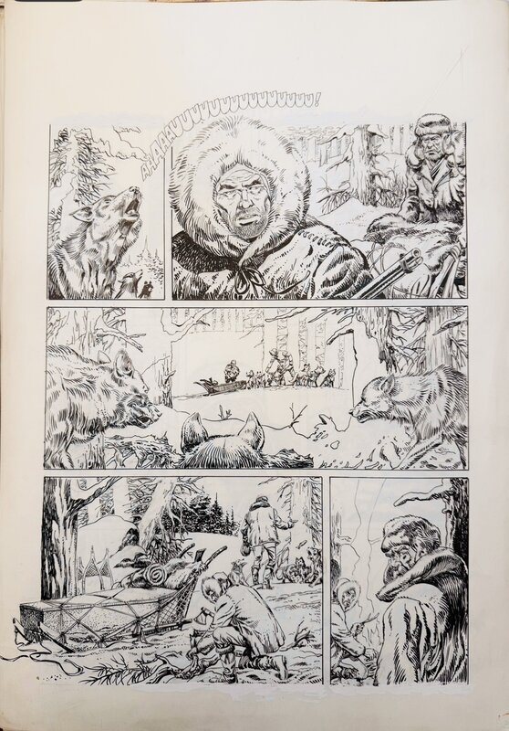 White Fang by César Spadari - Comic Strip