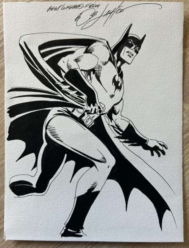 Batman par Bob Layton - Sketch