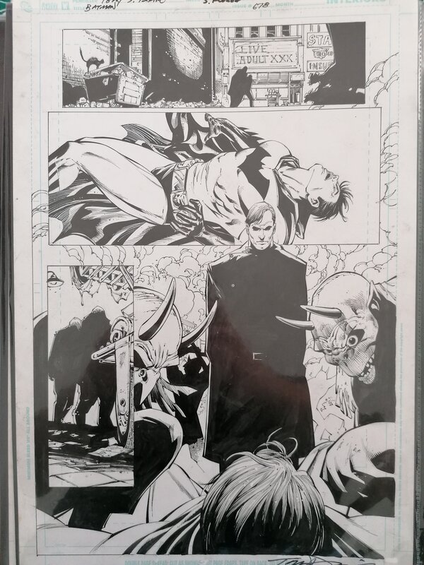 Batman 678 - page 8 par Tony Daniel, Sandu Florea - Planche originale