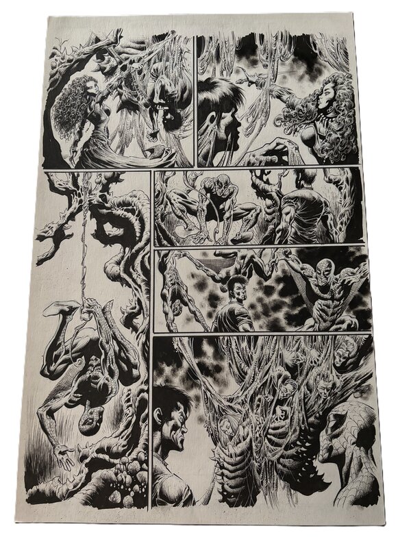 Kyle Hotz, Spider-Man  The lost hunt #3 - Comic Strip