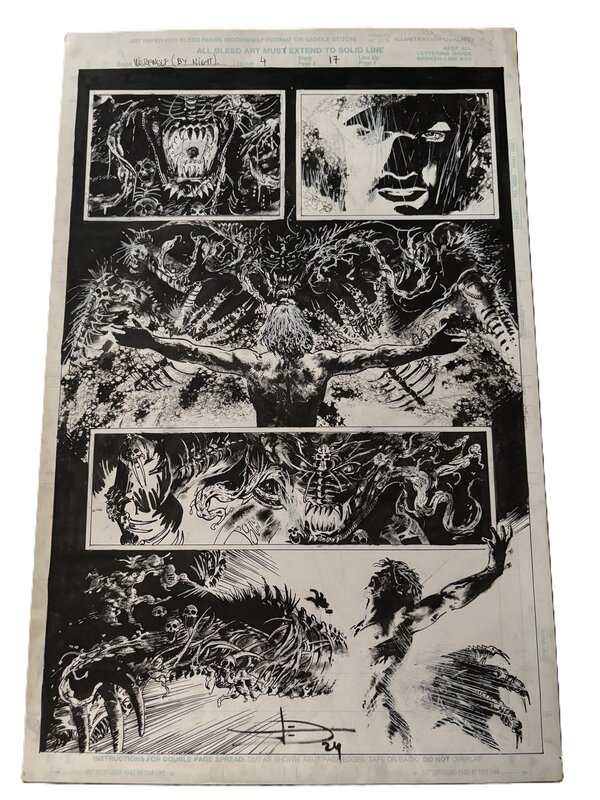 Werewolf by night by Leonardo Manco - Comic Strip