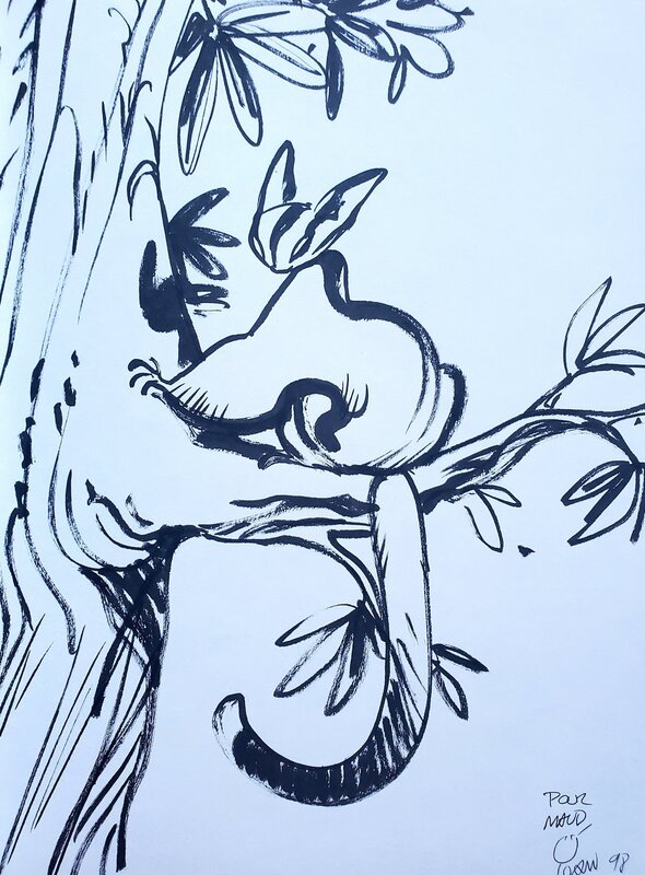 Yoann, TOTO L'ORNITHORYNQUE   T2 ET LA MAÎTRE DES BRUMES - Dédicace