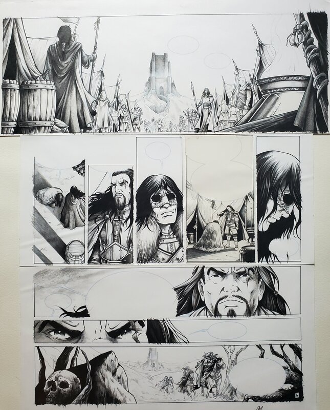 Alexe, LANCELOT  T1 CLAUDAS DES TERRES DESERTES - Comic Strip