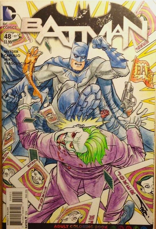 Batman Coloring Book par Alex Sinclair - Color guide