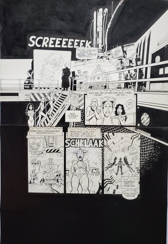 JOHN & FRANNY par Thierry Bouüaert, Alain Mauricet - Planche originale