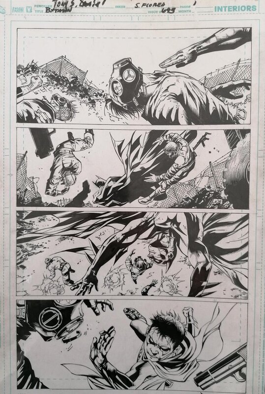 Batman 693 - page 1 by Tony Daniel - Comic Strip