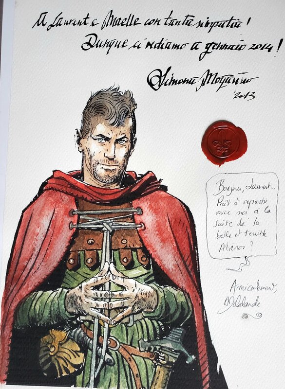 Carlos Gomez, Arnaud Delalande, Simona Mogavino, LES REINES DE SANG T2 ALIENOR LA LEGENDE NOIRE - Sketch
