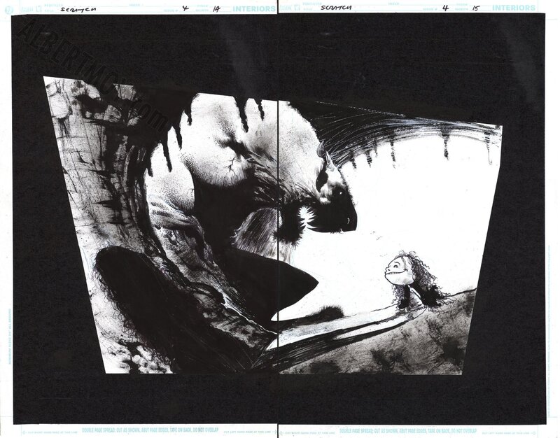 For sale - Scratch by Sam Kieth - Comic Strip