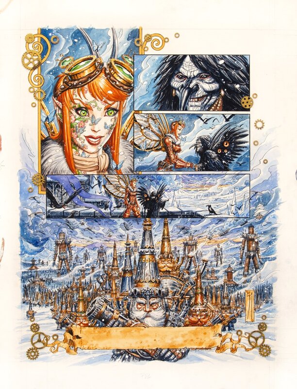 For sale - Olivier Ledroit, Wika et la Gloire de Pan, Tome 3 - Comic Strip