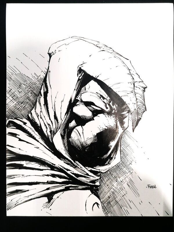 Moon Knight - David Finch - Illustration originale