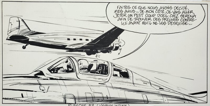 William Vance, BOB MORANE   T18 LES CONTREBANDIERS DE L'ATOME - Comic Strip