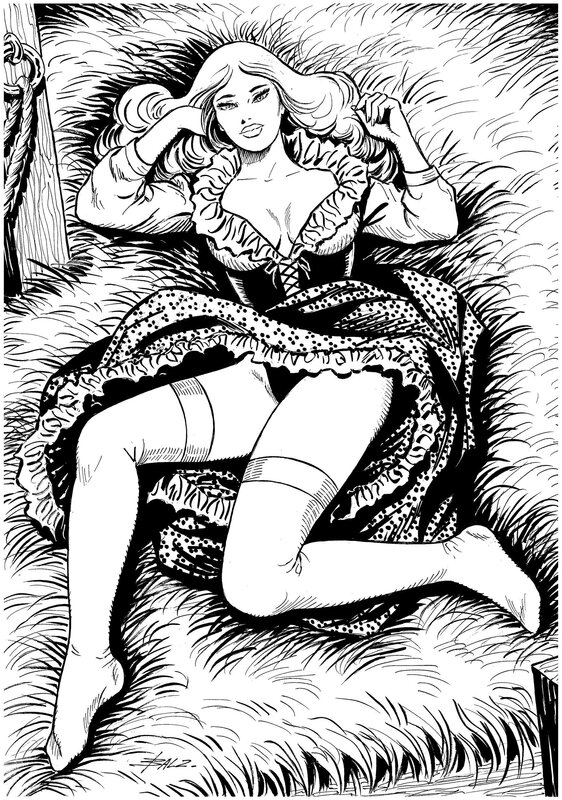 Planche originale by Birago Balzano - Comic Strip
