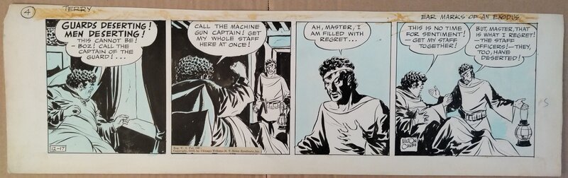 For sale - Milton Caniff, Terry and the pirates daily 1936 - Comic Strip