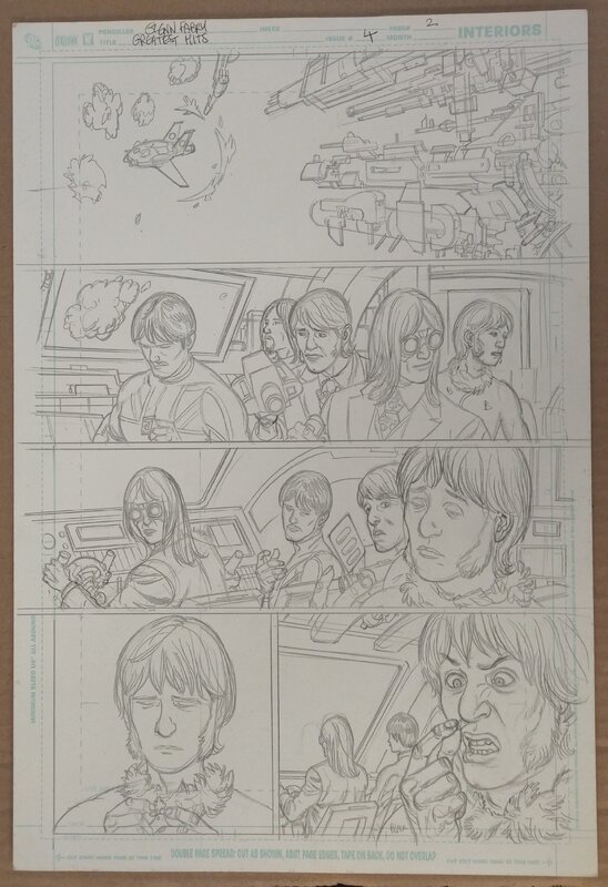 Gratest Hits # by Glenn Fabry - Original Illustration