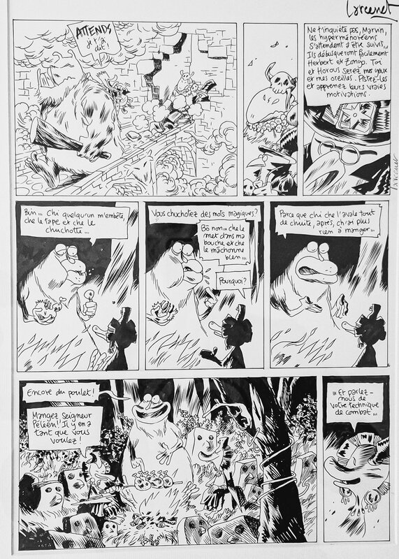 Manu Larcenet, Lewis Trondheim, Joann Sfar, Donjon PARADE - 05 - TECHNIQUE GROGRO - Comic Strip