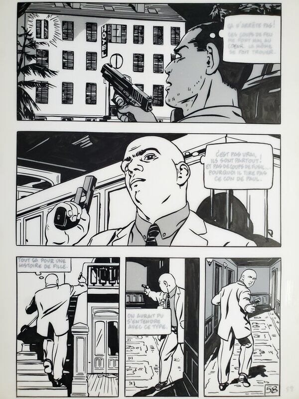 CARLOTTA par Alex Varenne - Planche originale