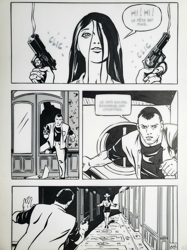 CARLOTTA par Alex Varenne - Planche originale