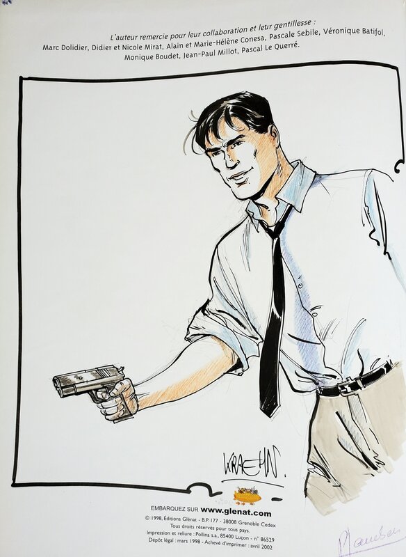 Jean-Charles Kraehn, Patricia Jambers, GIL ST ANDRE T1 UNE ETRANGE DISPARITION - Sketch