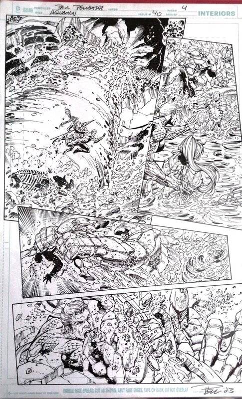 Aquaman 40 - page 4 by Paul Pelletier - Comic Strip