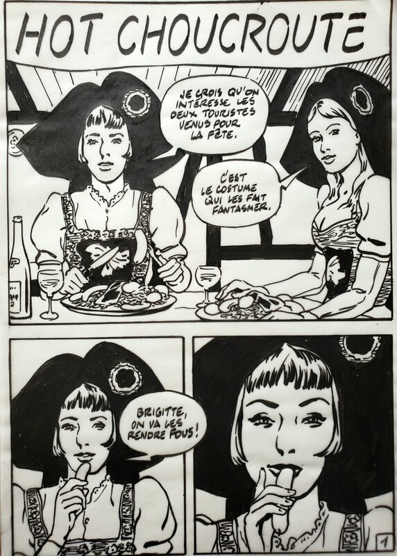 HOT CHOUCROUTE by Alex Varenne - Comic Strip