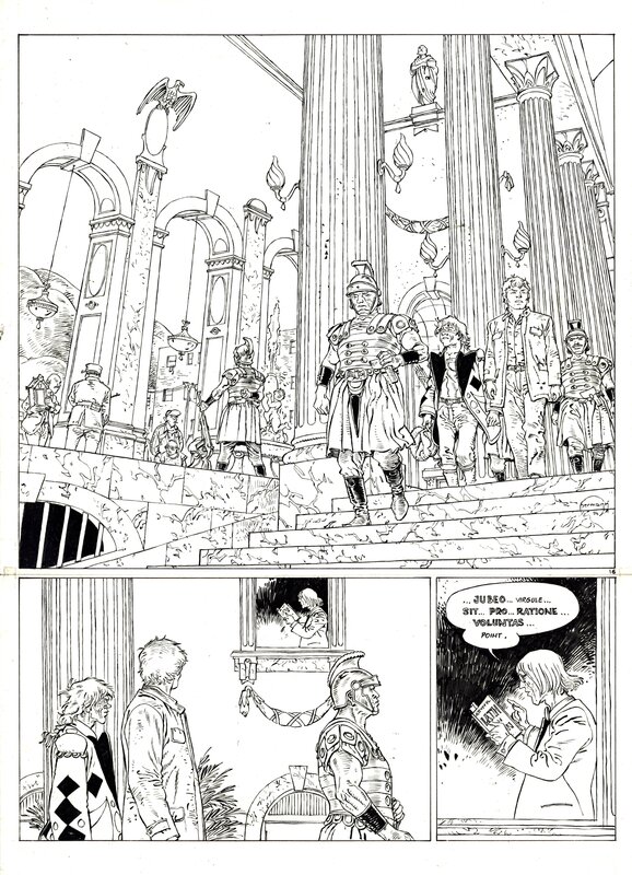 For sale - Hermann : Jeremiah tome 18 planche 16 - Comic Strip