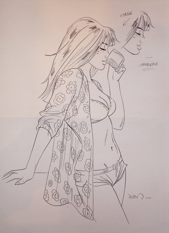 Une nuit à Rome by Jim - Original art