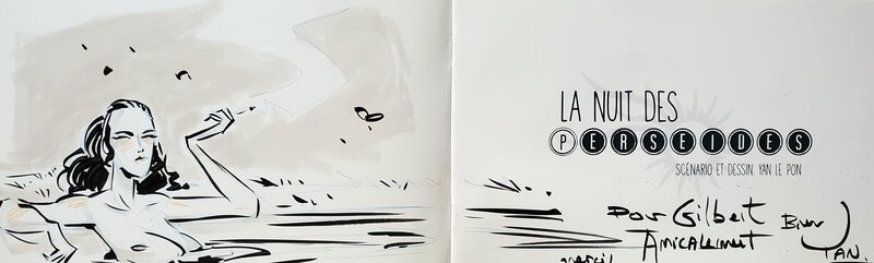 Yan Le Pont, LA NUIT DES PERSEIDES - Dédicace