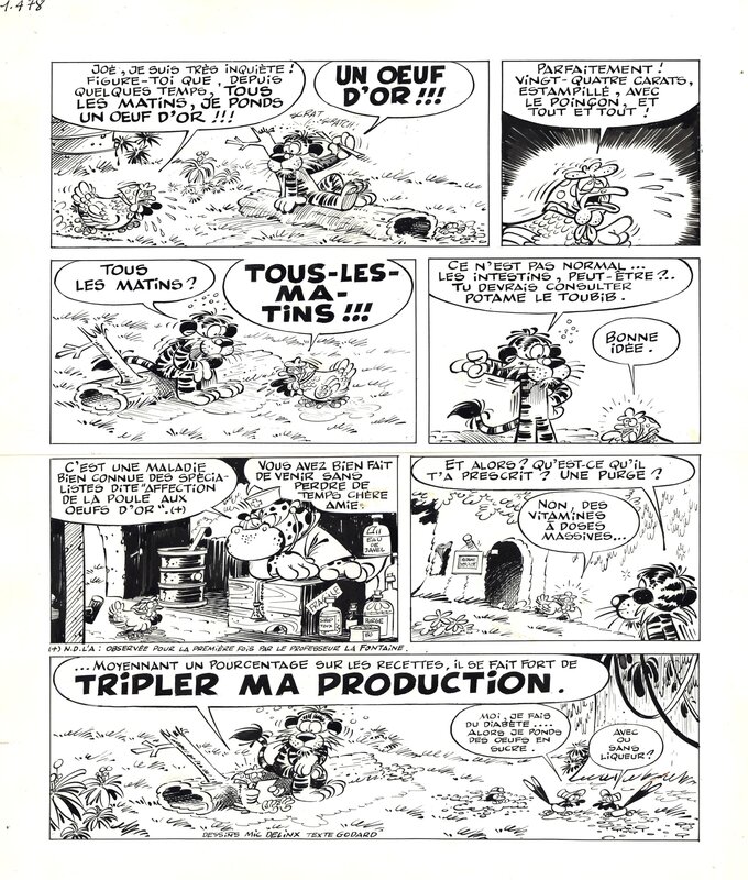 En vente - Mic Delinx : La Jungle en Folie, 