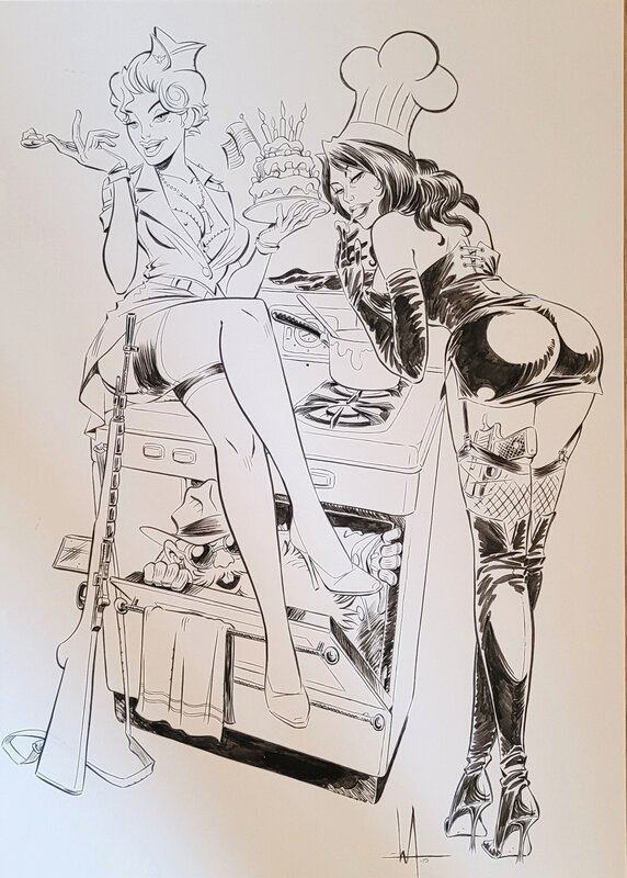 Chastity blaze par Mika - Illustration originale