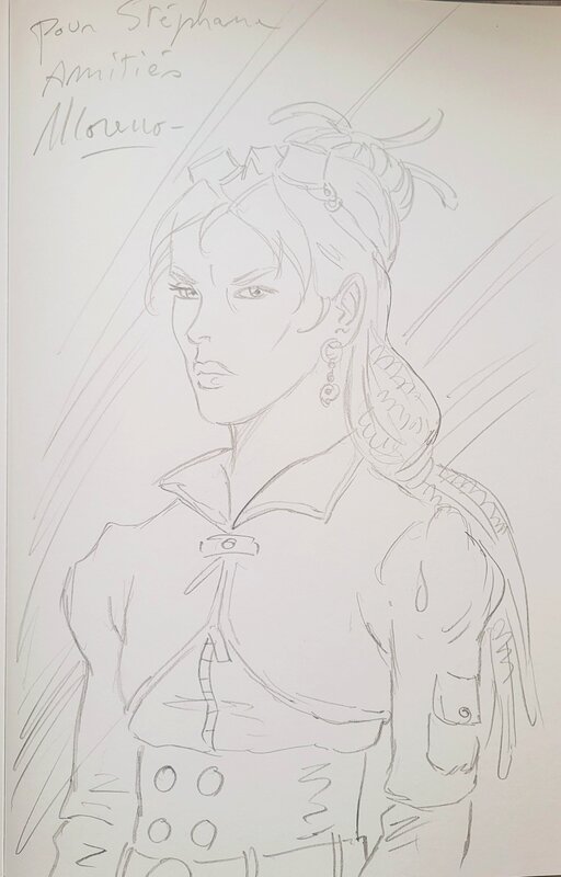 Steamygal by Marc Moreno - Sketch