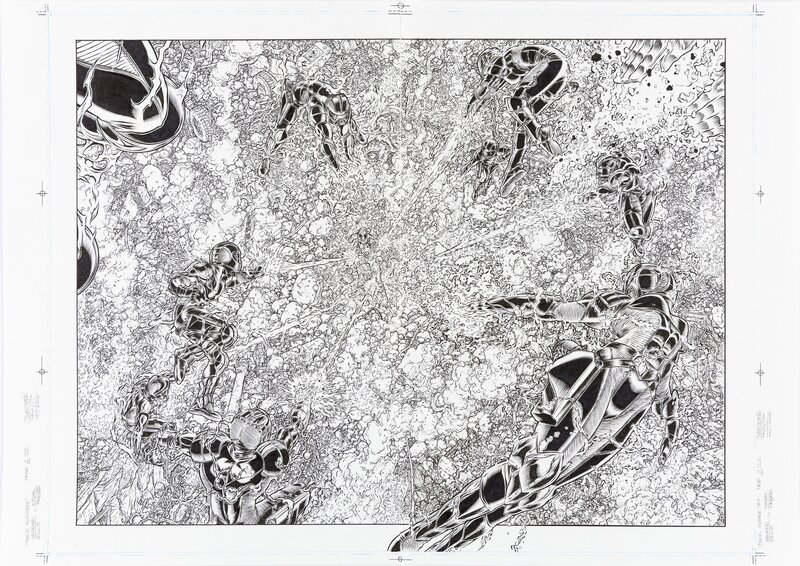 Black Summer par Juan José Ryp, Warren Ellis - Planche originale