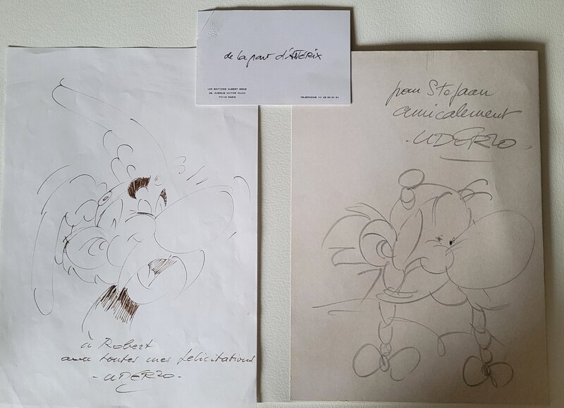 Astérix Obélix by Albert Uderzo - Sketch