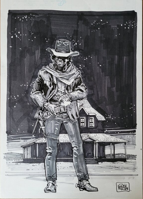 Blueberry by Colin Wilson - Original Illustration
