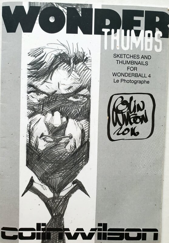 WONDER by Colin Wilson - Sketch