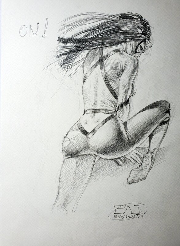 ON ! by Patrizio Evangelisti - Original Illustration