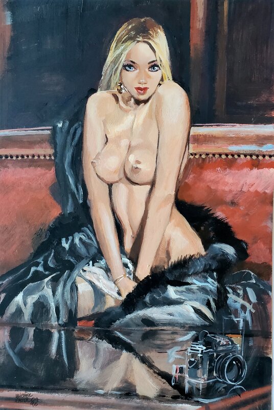 ANAÏS by Michel Faure - Original Illustration