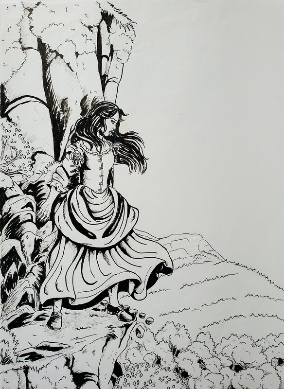 inconnu, illustration originale  ???? - Illustration originale