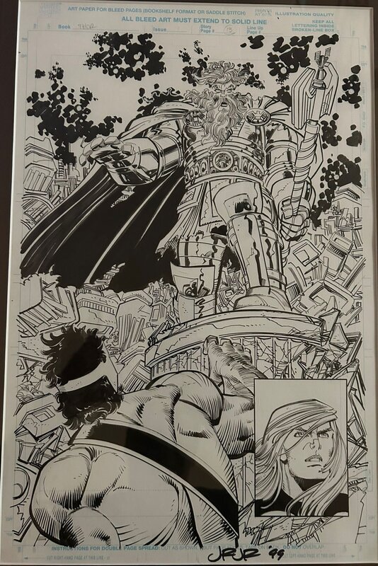 John Romita JR Thor 7 p3 - Comic Strip