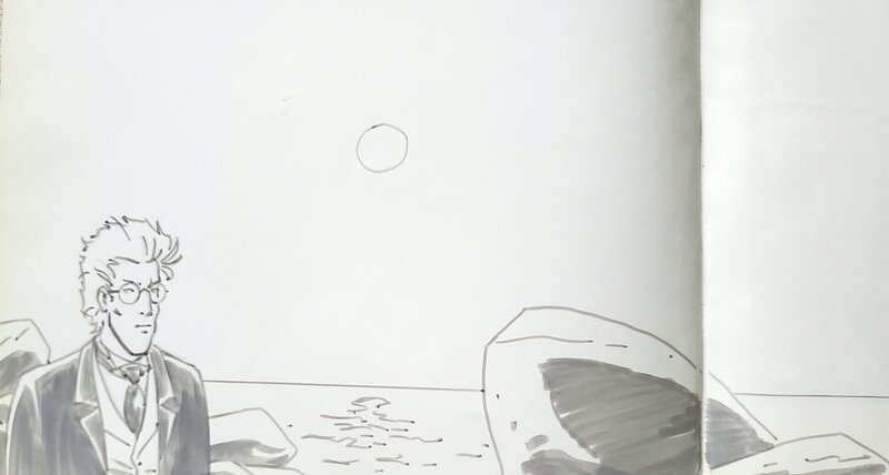 LE CONTACT   T1 by Alain Maury - Sketch