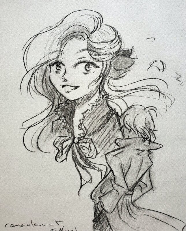 Jérôme Morel, SUCCUBUS BLOODSTONES  T1 THEO, PRINCE DEMON - Sketch