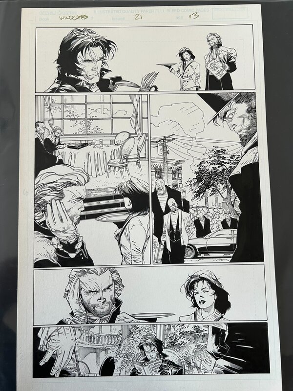 Travis Charest Wildcats 21 p13 - Comic Strip