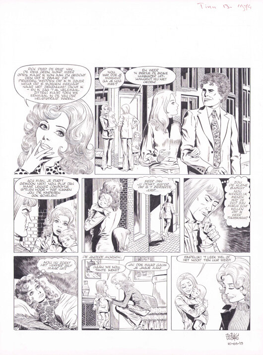 Dick Vlottes | 1974 | Ineke van Rijswijk - Comic Strip
