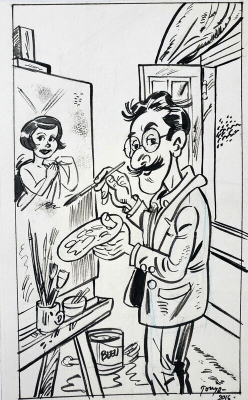inconnu, illustration originale - Illustration originale