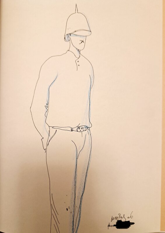Le MAJOR MOEBIUS - Sketch