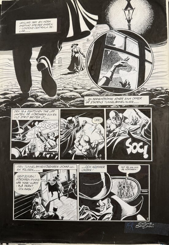 Phantom Cutbush by César Spadari - Comic Strip
