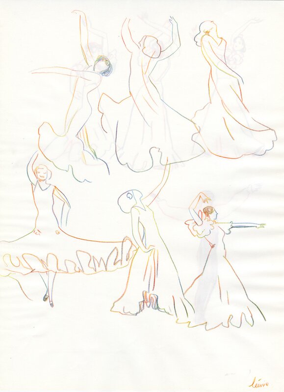 En vente - Léonie Bischoff, Anaïs Nin – illustration 4 - Illustration originale